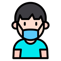 kid line icon
