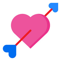 love flat style icon