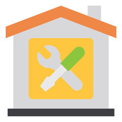 house flat icon