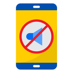 smartphone flat style icon