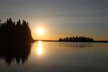 Mas Setting Sun, Elk Island National Park, Alberta