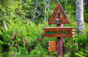 East Coast Trail sign
