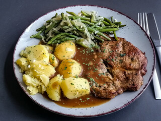 chicken with potatoes
