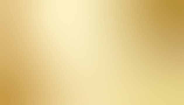Gold gradient blurred background with soft glowing backdrop, background texture for design