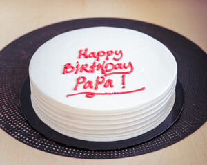 Birthday Cake for Dad written 