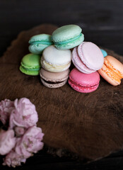 Macarons colours