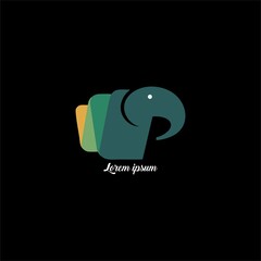Elephant logo design is unique, simple and elegant