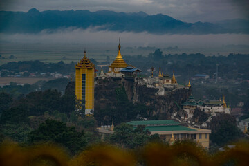 Naklejka premium The Beauty of the Golden Land, Myanmar