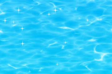 キラキラ光る水面 海