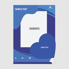 Simple and elegant flyer template design
