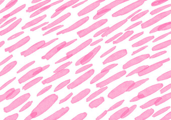 seamless pattern with pink paint blush. pink lipstick pattern.