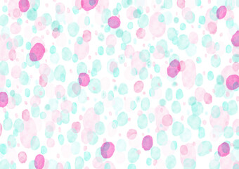 seamless painted dotted pattern