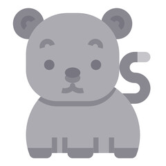 Bear flat icon