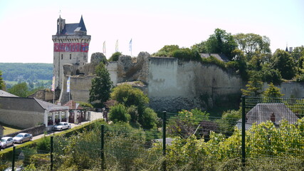 Château de Chinon en France