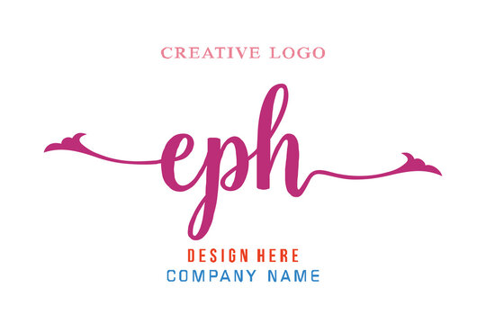 EPH lettering logo is simple, easy to understand and authoritative