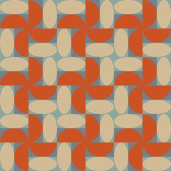 Repetitive Abstract Vector Pattern Design