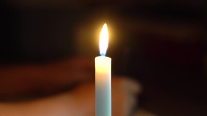  Light a candle at night, read a book and study