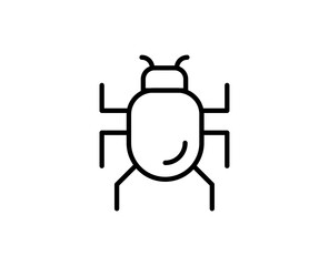 Virus line icon