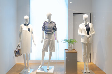 Women's fashion store in the shopping center