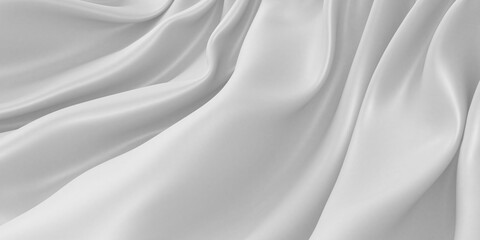 Obraz premium Abstract white fabric texture background
