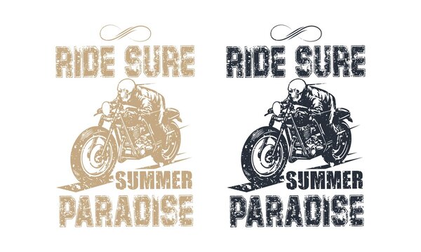 Motorcycle and car t-shirt design for car lovers vintage style t-shirt Best Modern and banner logo Mug poster.