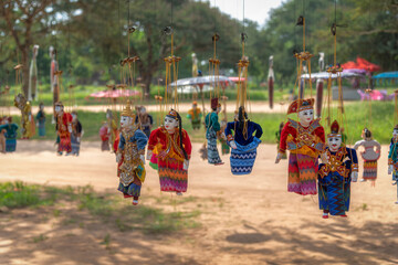 Yoke Thay or Yoke thé that is puppetry that originated around 500-600 years of Myanmar, made from...