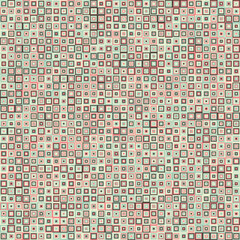 Fototapeta premium Abstract Geometric Pattern generative computational art illustration