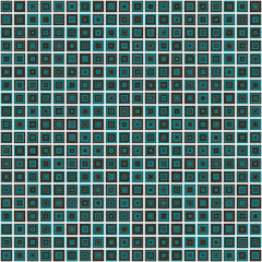 Abstract Geometric Pattern generative computational art illustration