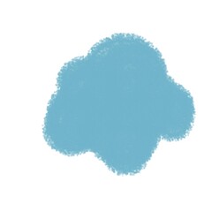 Blue spots on white background 