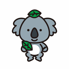 ユーカリの葉が大好きなコアラくん