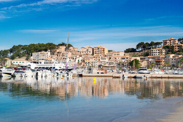 Naklejka premium Port Soller, Mallorca