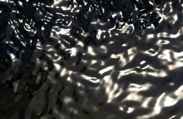 Background of the metallic melting