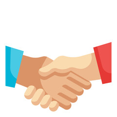 handshake flat icon