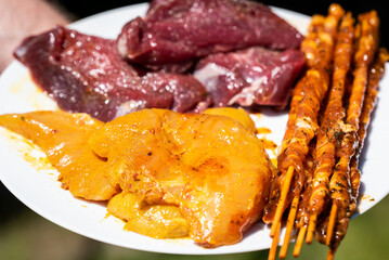 Grillfleisch