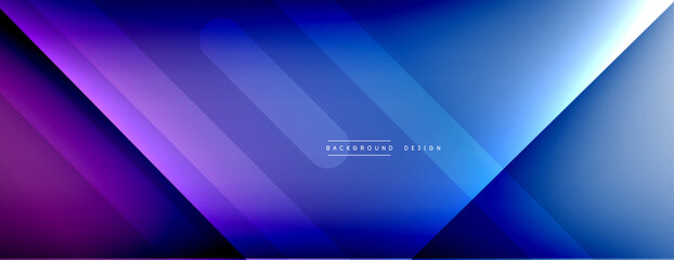 Dynamic lines abstract background. 3D shadow effects and fluid gradients. Modern overlapping forms