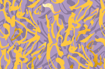 Abstract Stripe Animal Pattern Seamless Design Trendy Fashion Colors Unique Concept Perfect for Fabric Print or Wrapping Paper Print