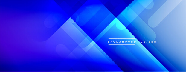 Dynamic lines abstract background. 3D shadow effects and fluid gradients. Modern overlapping forms