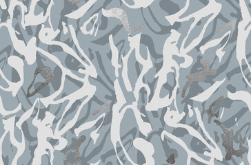 Abstract Stripe Animal Pattern Seamless Design Trendy Fashion Colors Unique Concept Perfect for Fabric Print or Wrapping Paper Print