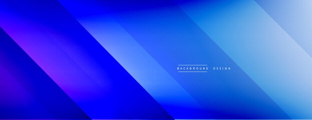 Obraz premium Dynamic lines abstract background. 3D shadow effects and fluid gradients. Modern overlapping forms