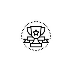 Awards icon in vector. Logotype