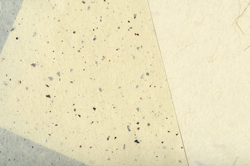 和紙テクスチャー背景(白色) 皮が入った白い和紙の背景
