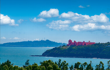 Scenery of volcanic island in Zhangzhou City, Fujian Province, China