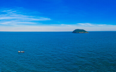 Obraz premium Scenery of volcanic island in Zhangzhou City, Fujian Province, China