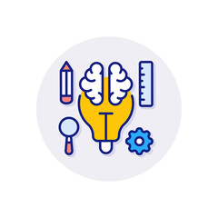 Smart Ideas icon in vector. Logotype