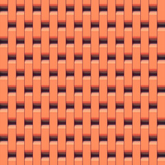 Abstract 3d rendering digital illustration of rounded rectangular shapes with trendy gradient pattern