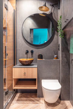 Modern small bathroom interior design