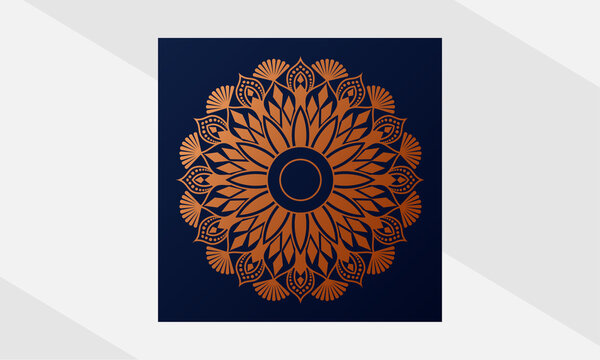 Luxury floral ornamental mandala design background arabesque pattern Arabic Islamic east style for Hena, wallpaper, boho, motif, invitation