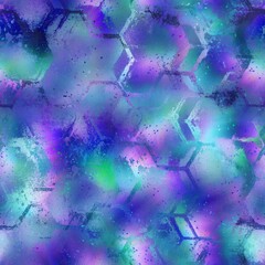 Seamless iridescent rainbow light pattern for print. High quality illustration. Swirly mix of pastel colors resembling holographic foil. Fantasy spectrum mermaid fantastical pattern for print.