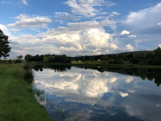 Kamberg, Berg, Drakensberg, KwaZulu Natal, South Africa, berg lake and mountains
