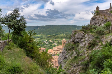 Fototapeta premium Moustiers Sainte Marie
